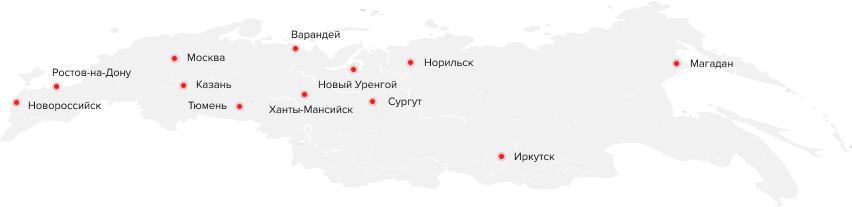 Карта отгрузок